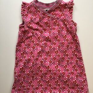 TEA COLLECTION pink floral print dress.